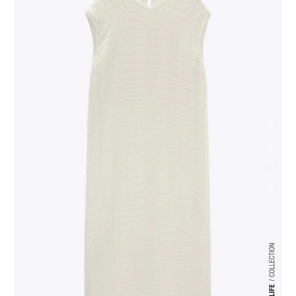 Zara rustic tunic dress size xs